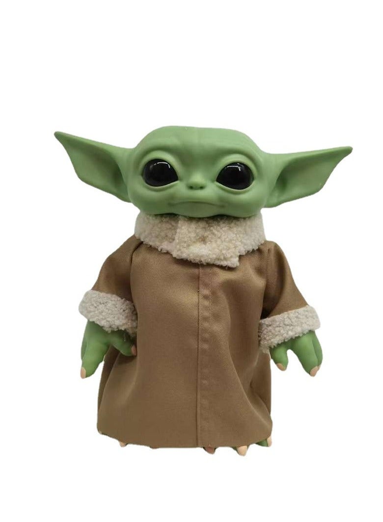 27cm Yoda baby doll ornaments, figure Star Wars peripheral dolls and children's toys - Image 1