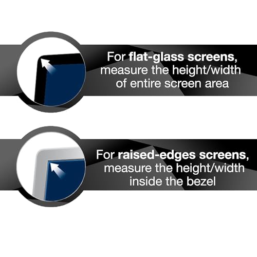 3M Privacy Filter for 19.5 Inch Widescreen Monitor, Reversible Gloss/Matte, Reduces Blue Light, Screen Protection, 16:9 Aspect Ratio (PF195W9B) - Image 3