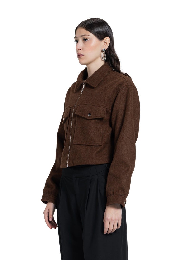 CTRL Front Pocket Wool Jacket - Image 2