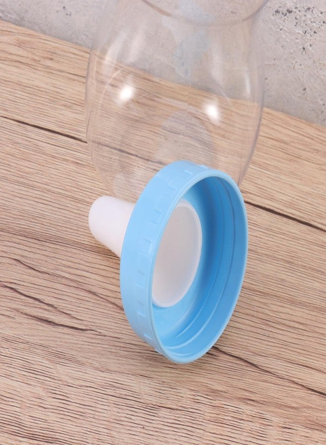 Alasum Baby Bottle Piggy Bank Clear Plastic Coin Saving Pot Kids Money Box Desktop Decoration Gift for Children 11 Inch - Image 4