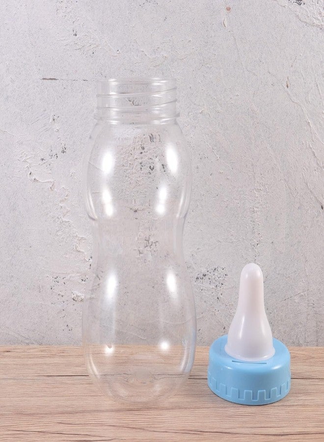 Alasum Baby Bottle Piggy Bank Clear Plastic Coin Saving Pot Kids Money Box Desktop Decoration Gift for Children 11 Inch - Image 5