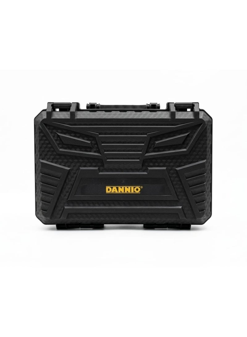 Dannio Heavy Duty 20V Cordless Drill, Two Lithium-Ion Batteries And Fast Charger, 3/8-Inch Drill Kit, 25+ 3-Position Clutch, LED Work Light, Variable Speed Drill, 256 Pounds Of Torque, - Image 3