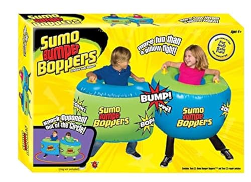 BIG TIME TOYS مجموعة ألعاب سمو بومبر بوببرز الكبيرة مع 2 رقع إصلاح للأطفال نشطين ومضحكين متعة هوائية أكثر متعة من قتال الوسائد رائعة للرشاقة والتوازن والتنسيق - Image 1