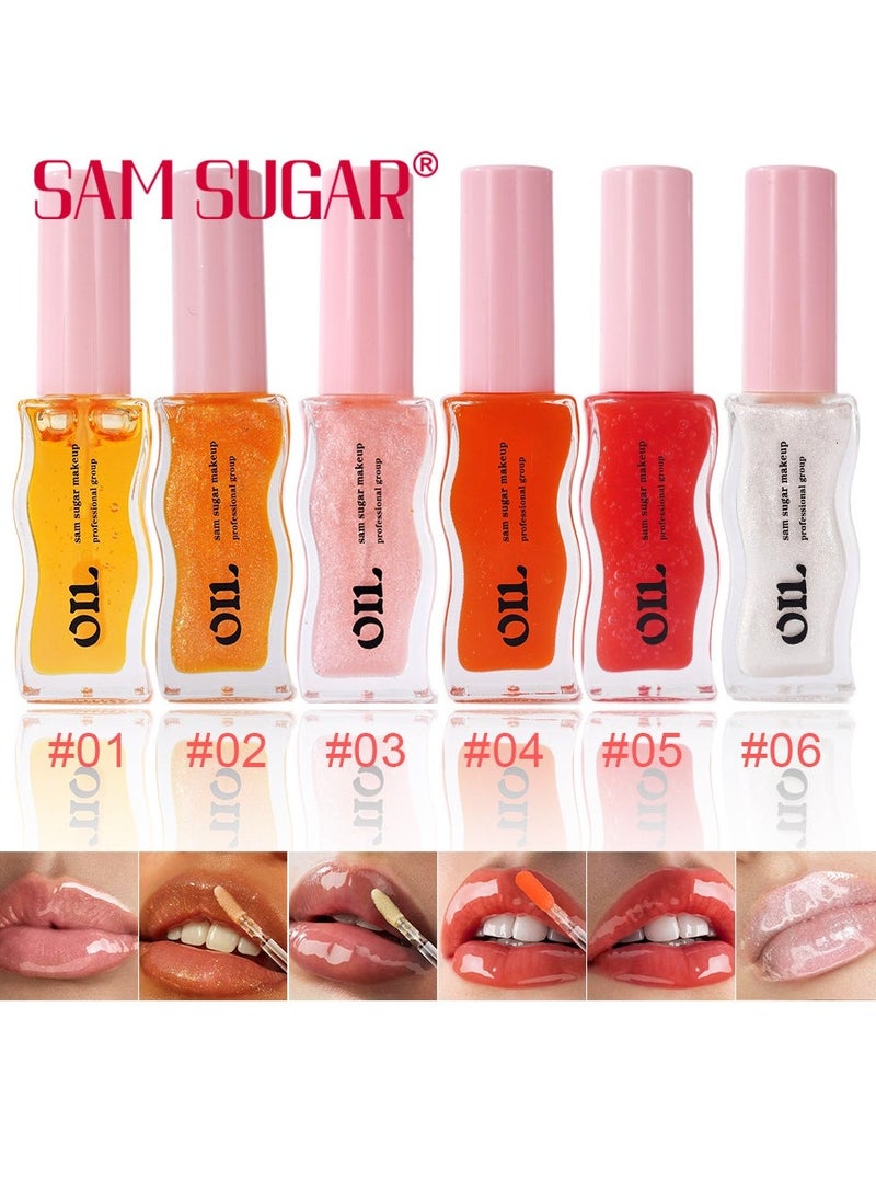 SAM SUGAR Honey Infused Lip Oil, Watermelon 8 ml - Image 5