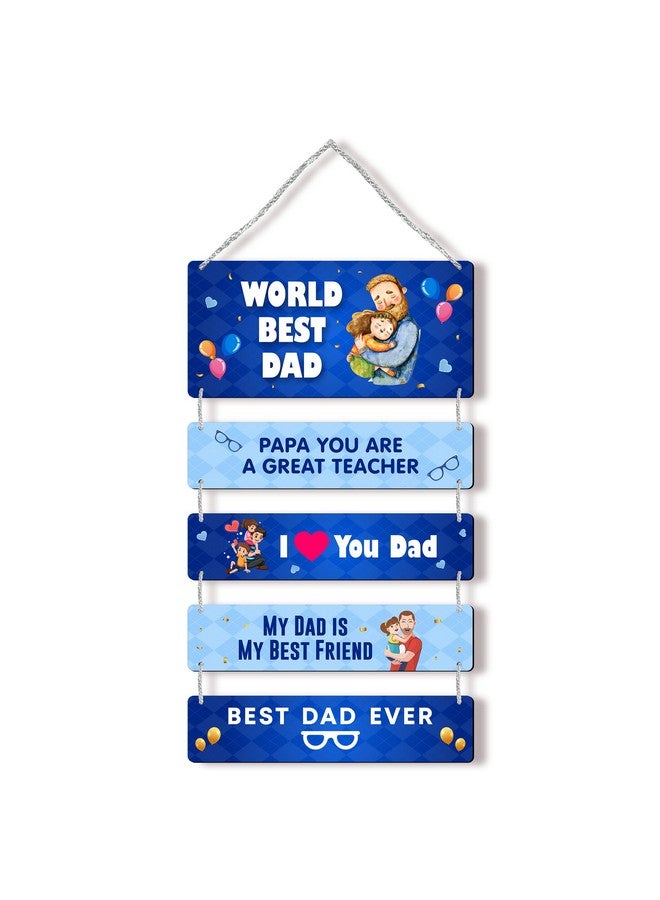 Regalo Casila Regalocasila Wall Decoration Birthday Wishes Quotes For Father From Son Daughter Unique Gift Ideas Surprise Dad Gifts Special Birthday Gifts For Father Day UVDADHB0700 - Image 1
