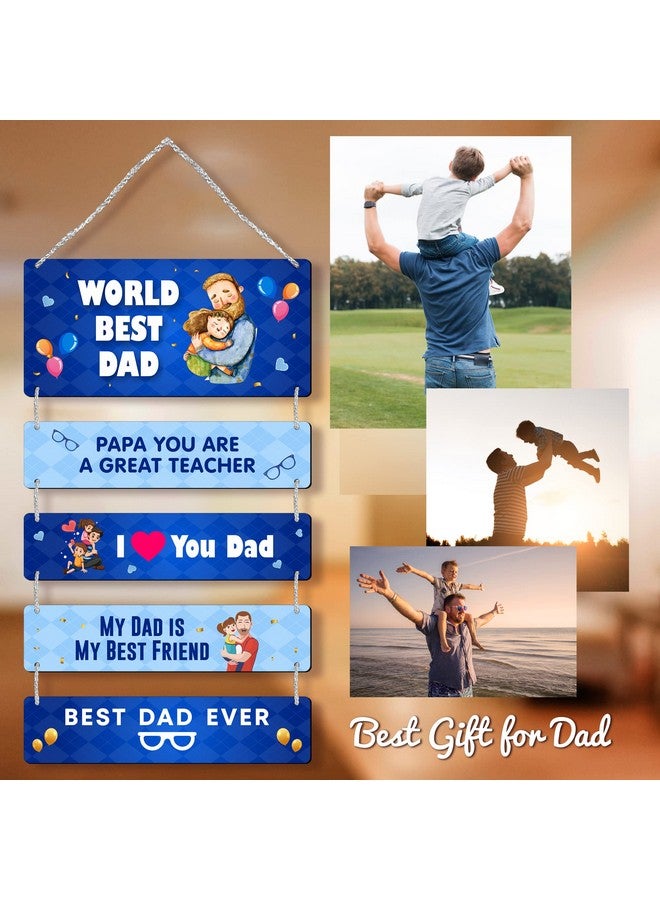 Regalo Casila Regalocasila Wall Decoration Birthday Wishes Quotes For Father From Son Daughter Unique Gift Ideas Surprise Dad Gifts Special Birthday Gifts For Father Day UVDADHB0700 - Image 3