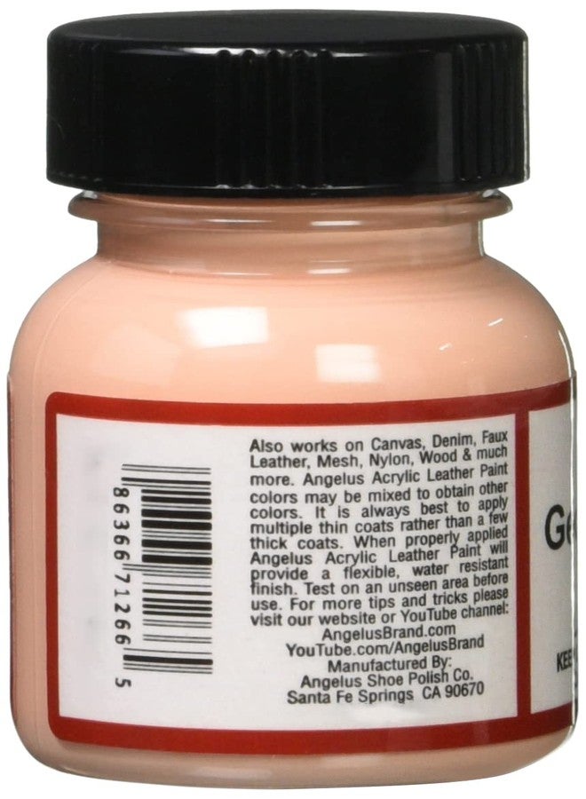 Angelus Angelus Leather Paint 1 Oz Georgia Peach - Image 3