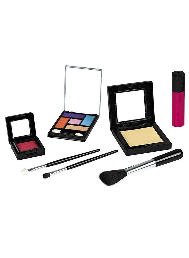 Playkidz Pretend Play Fake Make Up Toy Set For Little Girl Princess Kids Makeup Kit For Toddlers. (8 Pc Not Real) - Image 4