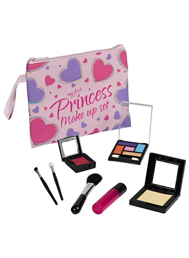 Playkidz Pretend Play Fake Make Up Toy Set For Little Girl Princess Kids Makeup Kit For Toddlers. (8 Pc Not Real) - Image 1