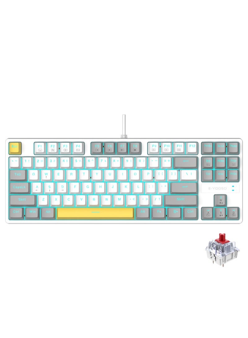 إي يوسو Eyooso 87key Gaming Keyboard