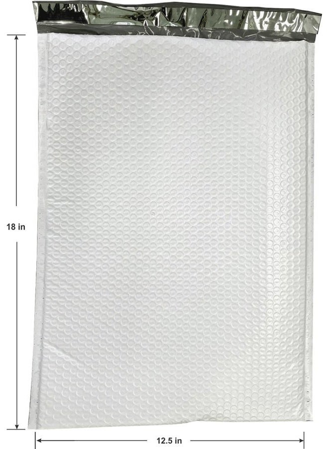 Progo 20 ct #6 Large Poly Bubble Mailers 12.5x18 Inch Bubble Lined Cushioned Poly Mailer. Tear-Proof, Water-Resistant and Postage-Saving Lightweight Shipping Padded Envelopes/Bags. - Image 2