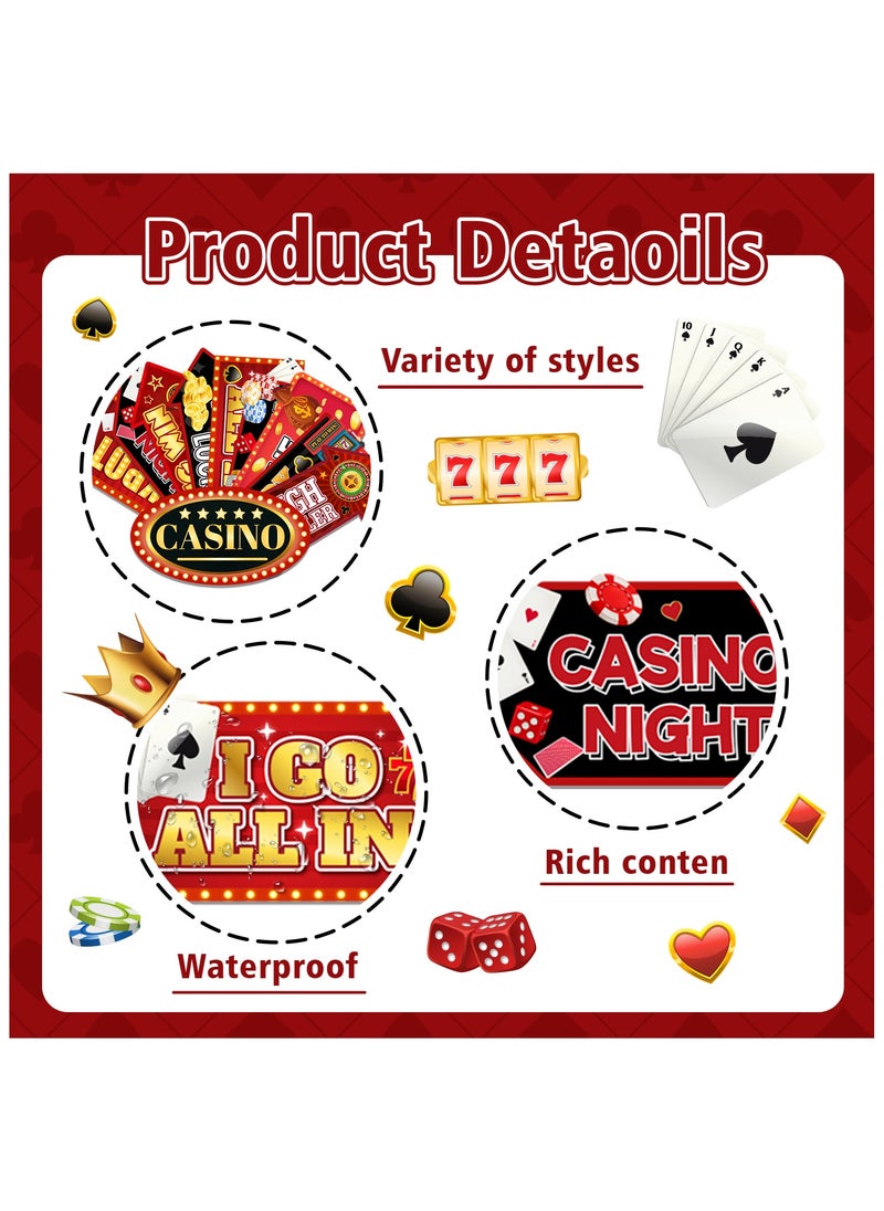 FRUITFUL PARTY 20pcs Magic Party Sign Decorations, Fantastic Party Signs Magic-Themed Party Direction Sign  - Image 4