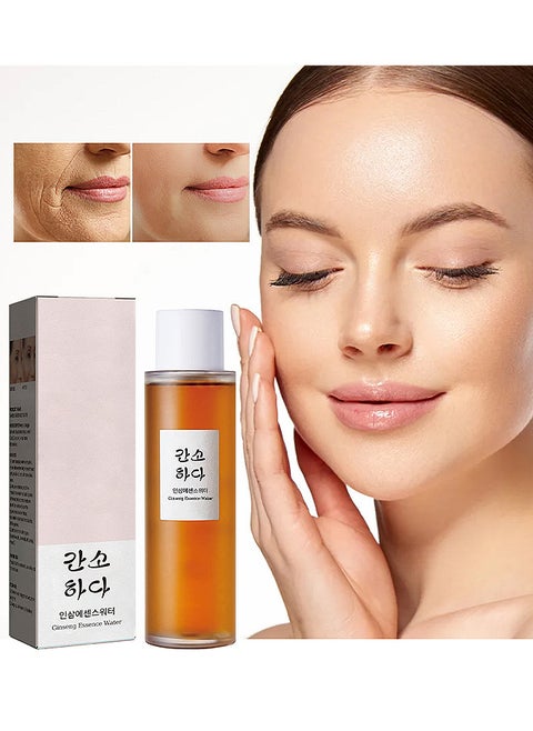 Ginseng Essence Water, Tightening Sagging Skin Reduce Fine Lines, Instant Lifting Face Skin, Reduce Pigmentation And Fine Lines 150ML