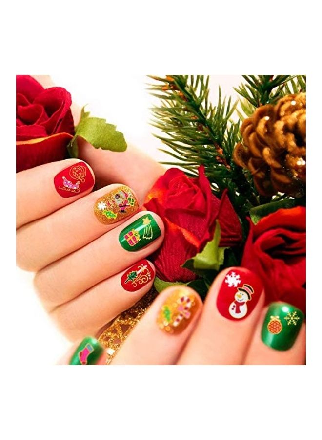 NIBEMINENT Nail Art Sticker Set Multicolour - Image 3