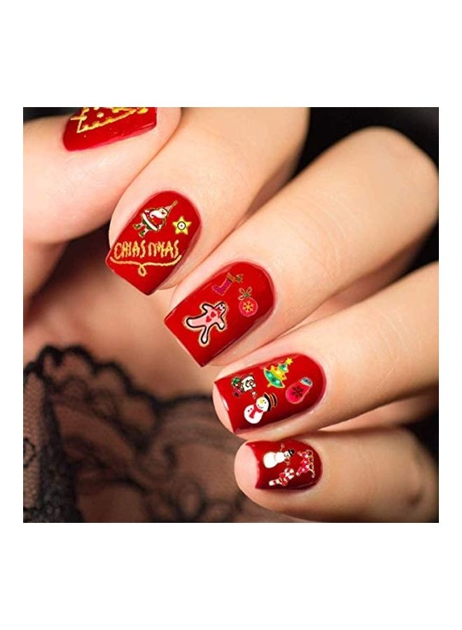 NIBEMINENT Nail Art Sticker Set Multicolour - Image 2