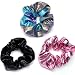 ACCGLORY Shiny Scrunchies Metallic Hair Bands Elastic Hair Ties Set Glitter Ponytail Holder Soft Scrunchy for Women(Hair Scrunchies Set 2) - Image 2