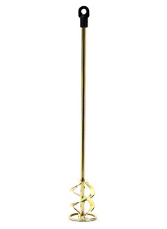 LAWAZIM Long Metal Paddle Paint Mixer -60mm-Heavy-Duty Industrial Mixer with Power Drill Compatibility for Paint Resin Mud and Liquid Mixing - for Construction Home Improvement Automotive Applications  - Image 1