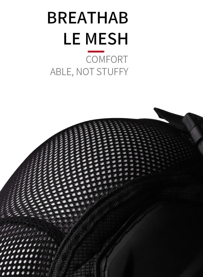 DUNISO Motorbike Protective Jacket with Chest Back Spine Armor ,Anti Wrestling Armoured Moto Clothing For ATV Motocross,Mountain Bike,Black,XL - Image 5