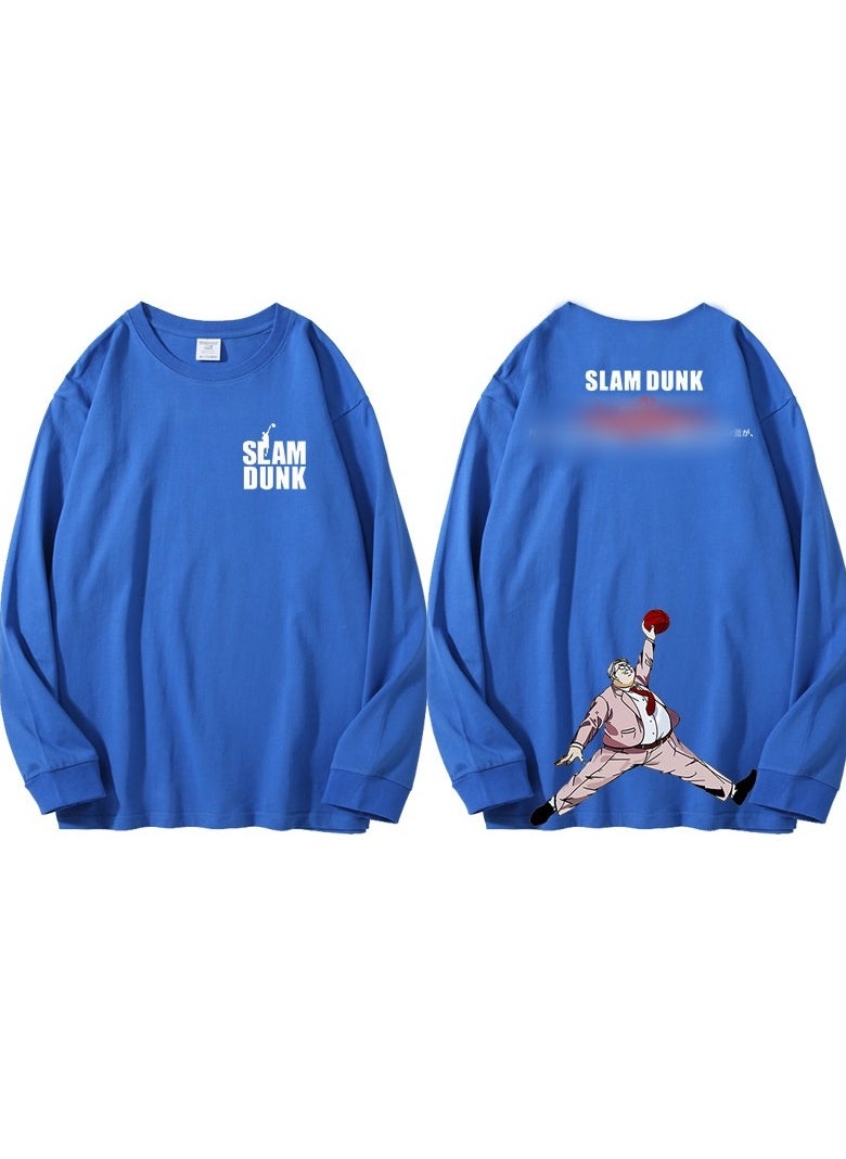 KUYING New Anime Slam Dunk Long Sleeve T-shirt  - Image 1