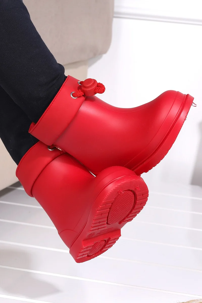 ايجور W10257 Bimbi Euri Girls/Boys Waterproof Rain Snow Boots Red