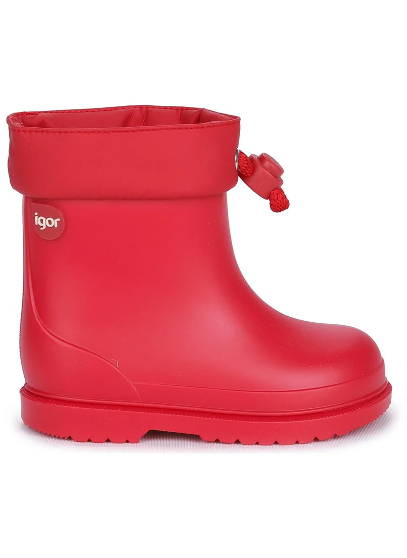 ايجور W10257 Bimbi Euri Girls/Boys Waterproof Rain Snow Boots Red