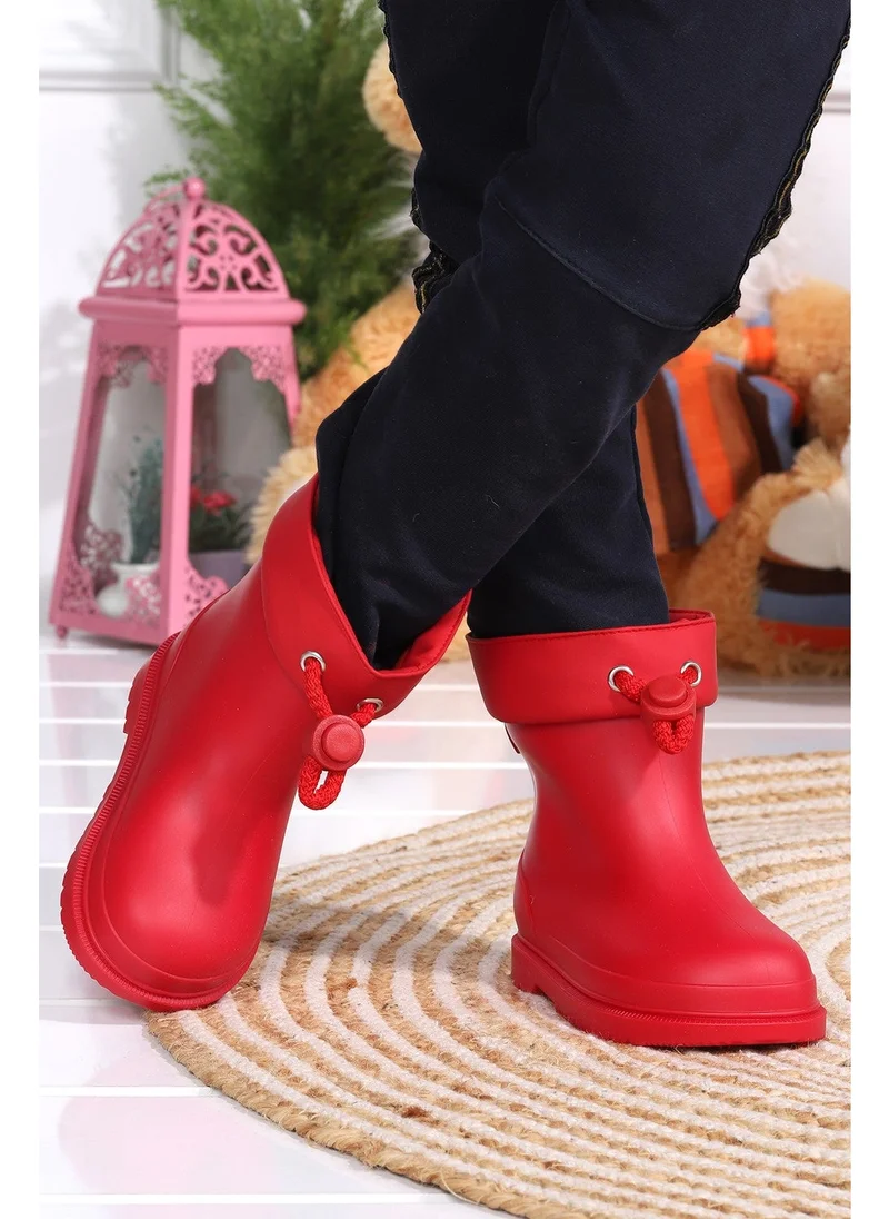ايجور W10257 Bimbi Euri Girls/Boys Waterproof Rain Snow Boots Red