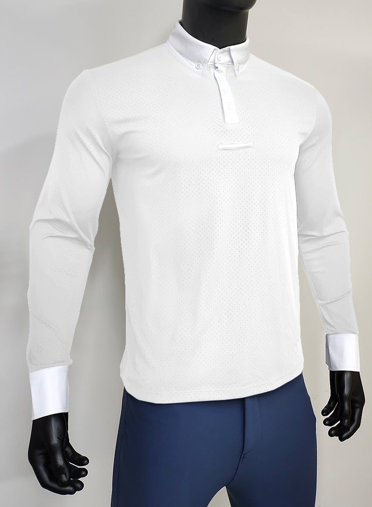 general Equestrian Shirts Longsleeve Riding Top Men - Image 2