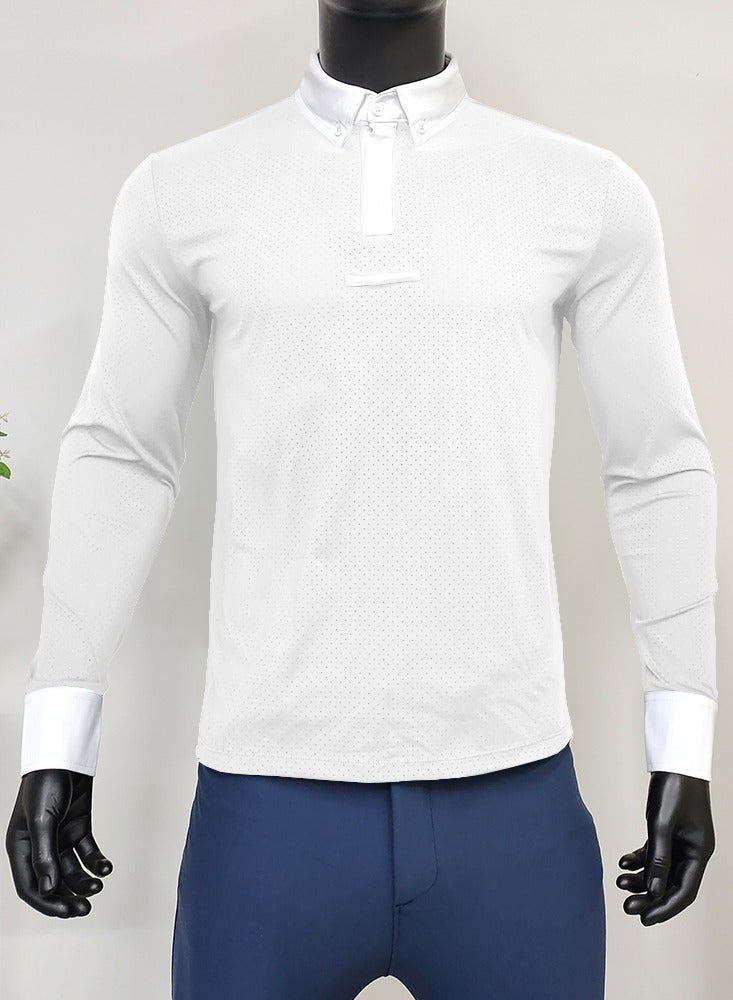 general Equestrian Shirts Longsleeve Riding Top Men - Image 1