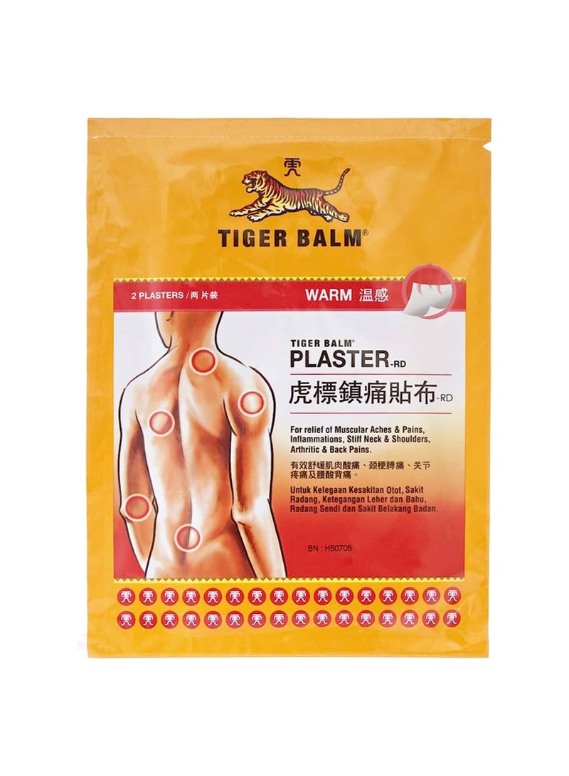 Tiger Balm Plaster Warm Large - 2 Plasters