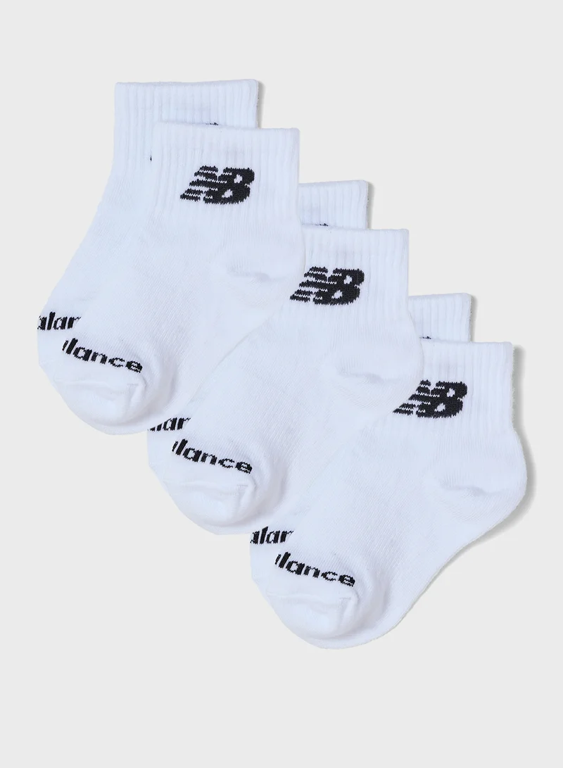 نيو بالانس 3 Pack Everyday Lightweight Ankle Socks