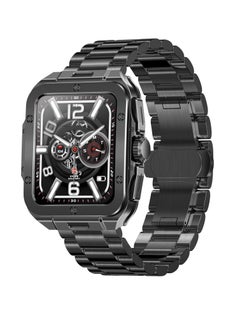 SWISS MILITARY Swiss Military Alps 2 Smartwatch with Call Features, Music Playback, 1000 Songs Storage, IP67, Fitness & Health, Magnetic Charging, 7-12 Days Battery Life, iOS/Android Compatible - Gun Metal  - Image 2