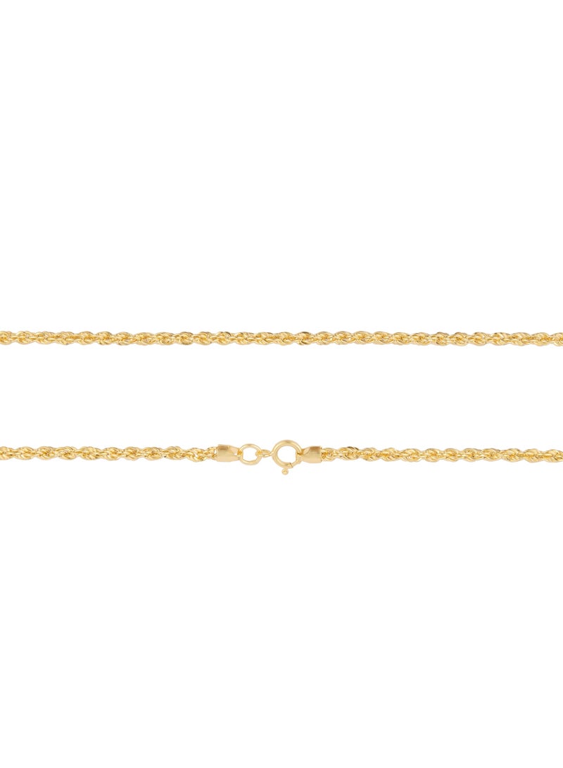 BAFLEH JEWELLERY Lightweight 18K Gold Chain – Effortless Shine, Everyday Style - Image 2