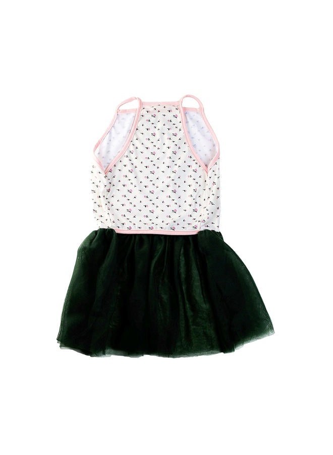 Midlee Pink Rose Tutu Large Dog Easter Dress (XXX-Large) - Image 3