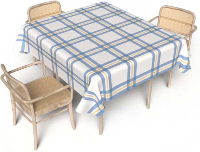 ART MOOD HOME Ray Tablecloth Waterproof POLYESTER FABRIC Multi color 140W x 140L CM