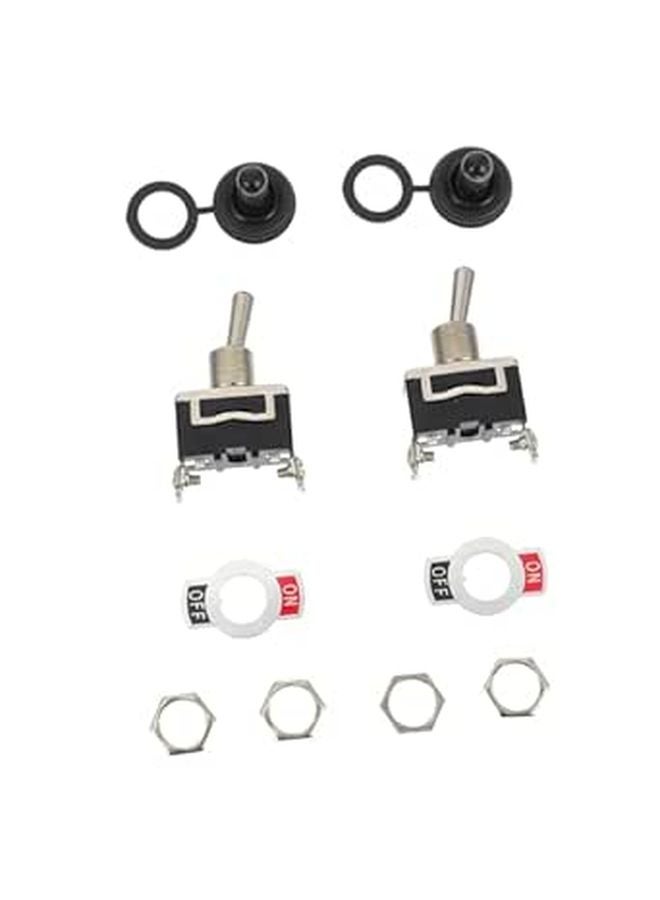 5 Sets Boat Toggle Switch With Protective Caps Off Position For Automotive Marine Use - Image 1