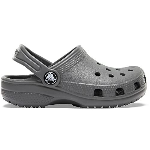 Crocs Kids Classic Clog (Toddler) - Clogs for Kids - Synthetic Upper - Ventilation Holes - Round Toe Slate Grey 9 Toddler M - Image 2