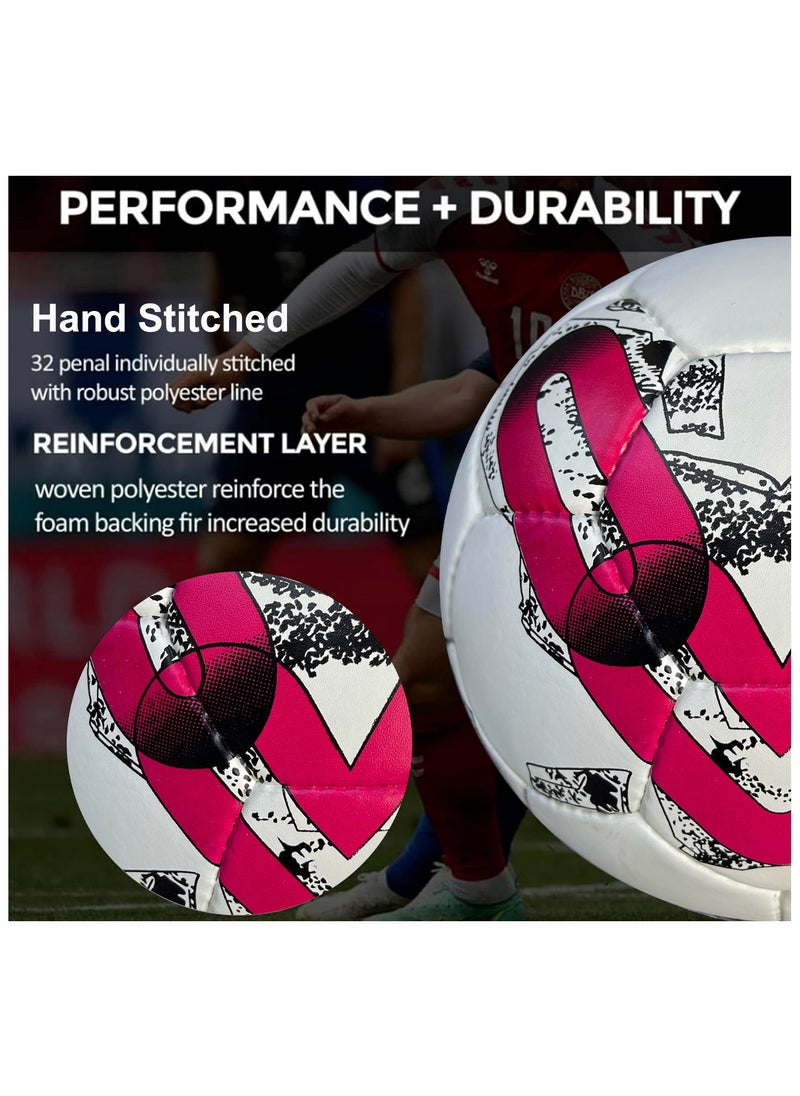 Spall Football Soccer Balls For Matches World Cup Best Indoor/Outdoor Water Proof Ball For Professional Training And Match Men And Women Youth And Adult  - Image 5