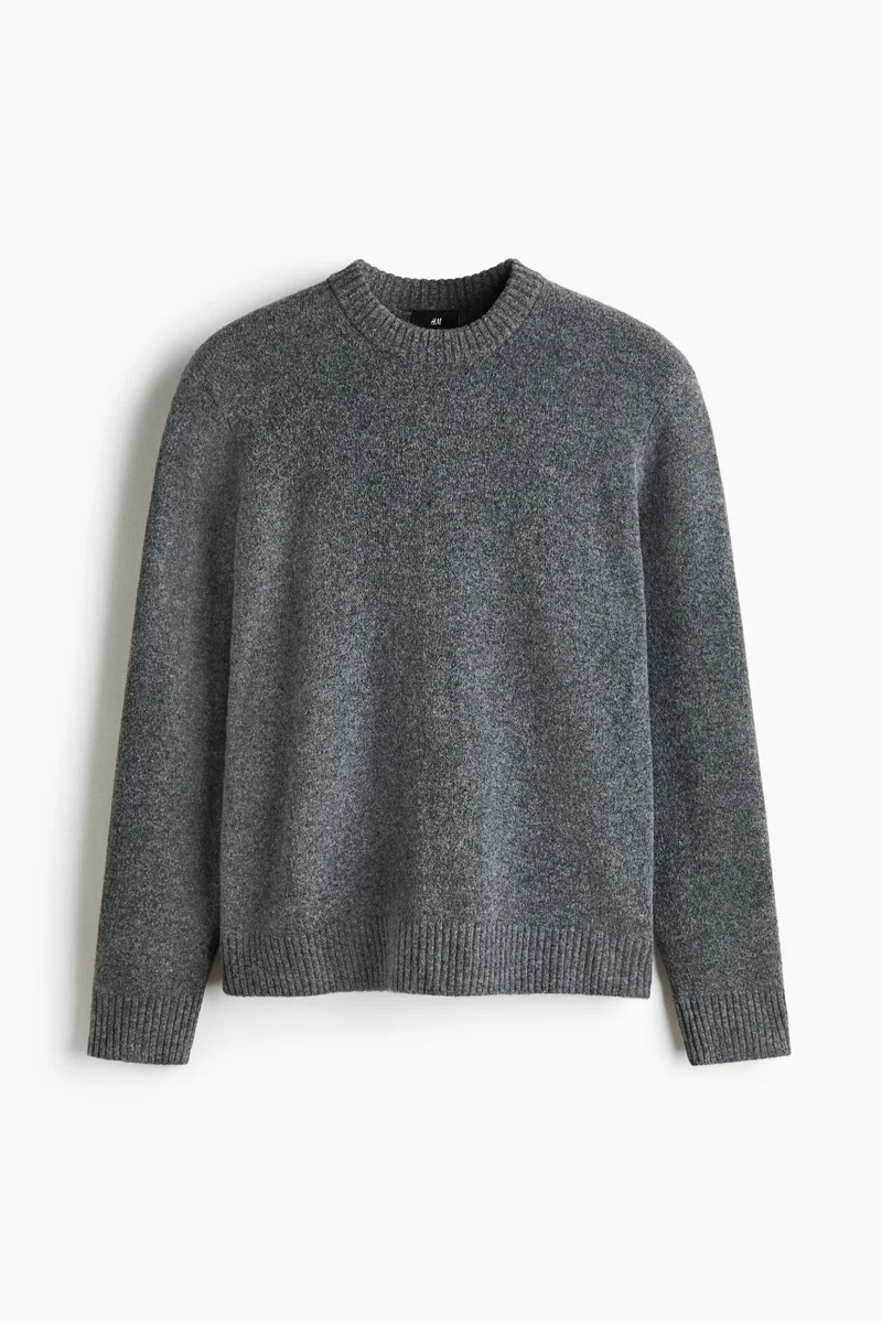 H&M Regular Fit Brushed jumper