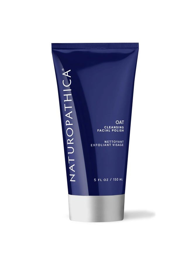 Naturopathica Oat Cleansing Facial Polish - Multi-Use Facial Cleanser - Face Scrub & Facial Mask - Exfoliating Face Wash for Women & Men - Face Exfoliate - Gentle Exfoliating Face Wash - 5 floz - Image 1