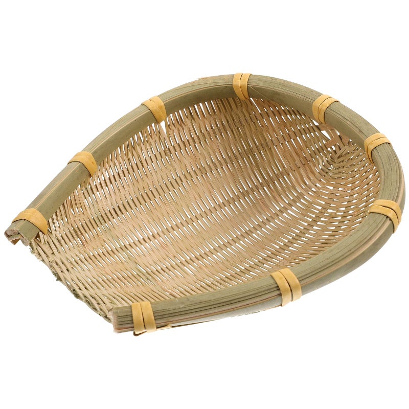 Woven Storage Basket 21 5X21 5X3 5CM Multi Purpose Organizer For Kitchen Room Design - Image 2