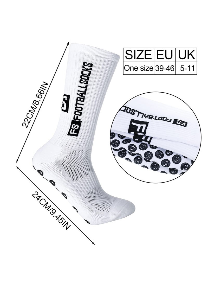 Grip Soccer Socks Anti Slip Non Slip Men's Athletic Socks for Football Basketball Sports - Image 4