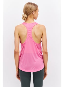 Reebok Women Sportswear Fit Sleeveless Training Tank Top, Pink  - Image 4