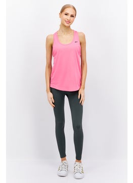 Reebok Women Sportswear Fit Sleeveless Training Tank Top, Pink  - Image 2