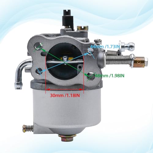 JDLLONG Golf Cart Carburetor Fit for EZGO Golf Cart Gas Car 350cc for Robin TXT Medalist 4-Cycle Workhorse ST350 Carb Replace 72558-G01 72558-G05 72840-G02 72873-G01 17559 520-184 with Filter Kit - Image 3