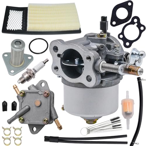 JDLLONG Golf Cart Carburetor Fit for EZGO Golf Cart Gas Car 350cc for Robin TXT Medalist 4-Cycle Workhorse ST350 Carb Replace 72558-G01 72558-G05 72840-G02 72873-G01 17559 520-184 with Filter Kit - Image 1