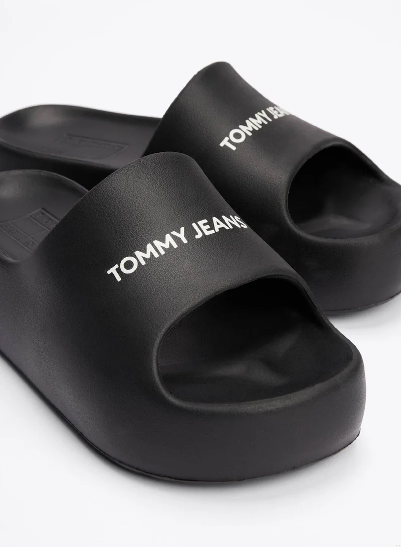 TOMMY JEANS Flatform Essential Pool Slides