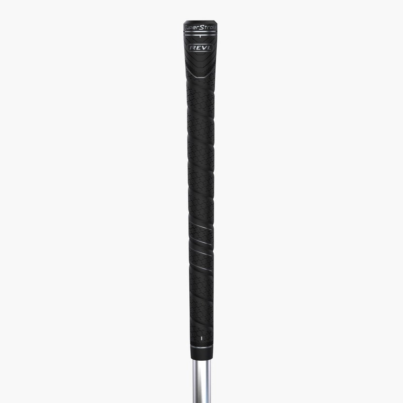 Super Stroke SuperStroke REVL Comfort Standard Golf Club Grips, .60 Round, Maximum Enhanced Feel and Consistent Performance, Black - Image 4