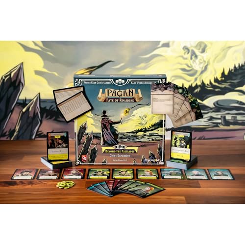 Capstone Games Pagan Fate of Roanoke Beyond The Palisades Expansion Pack Dueling Witch Hunter Asymmetrical Deduction Card Game Filled with Intrigue Mystery 2 Players 60 Mins - Image 5