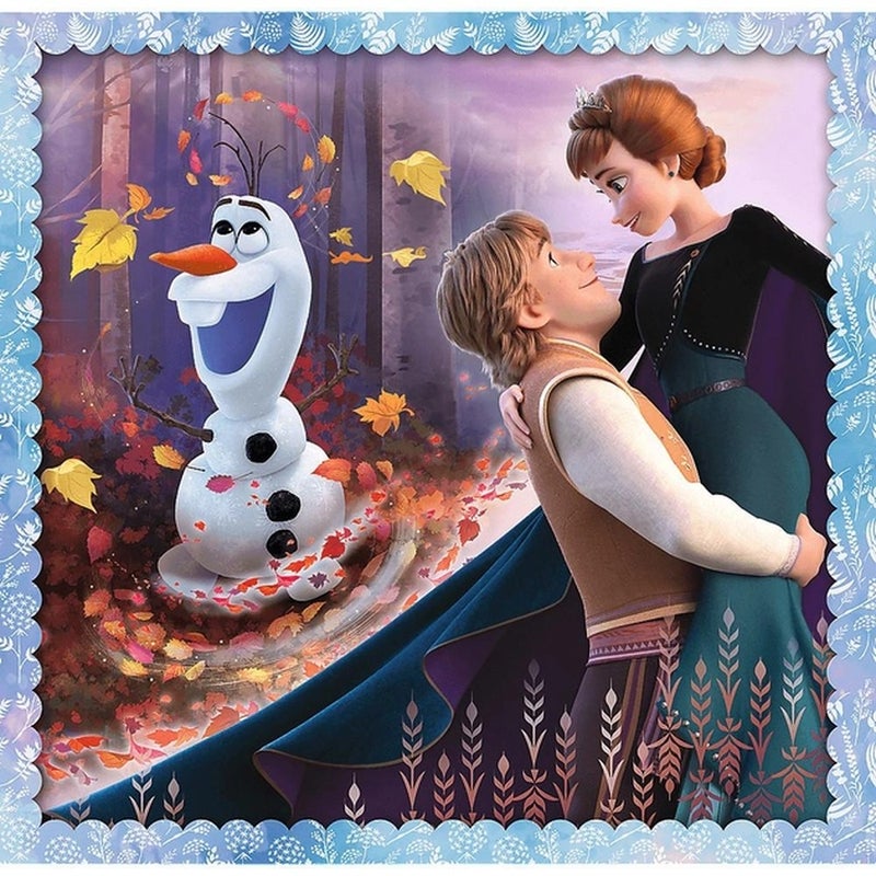 Trefl - Frozen 2 The Magical Story 3 in 1 (20+50+36) Pieces - 34853 - Image 3