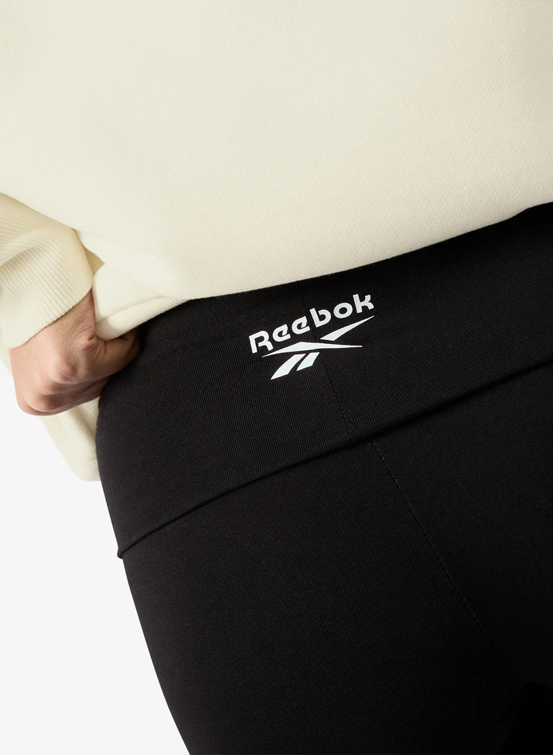 Reebok  Tara Small Logo Flared Leggings for Women | Best Price UAE